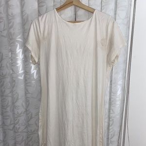 All white sundress